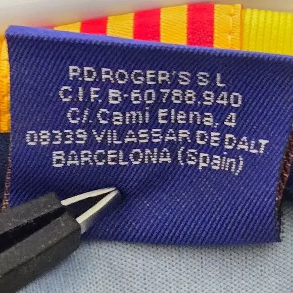 FC Barcelona Lionel Messi #10 Jersey 2014–2015 Treble Men's Size XL - Picture 9 of 11